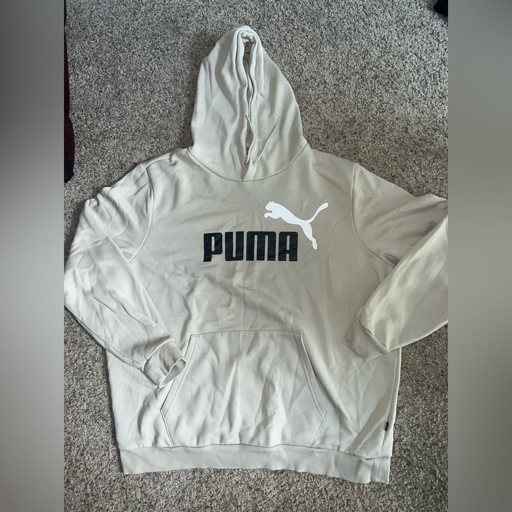 PUMA Men's Off-White Hoodie